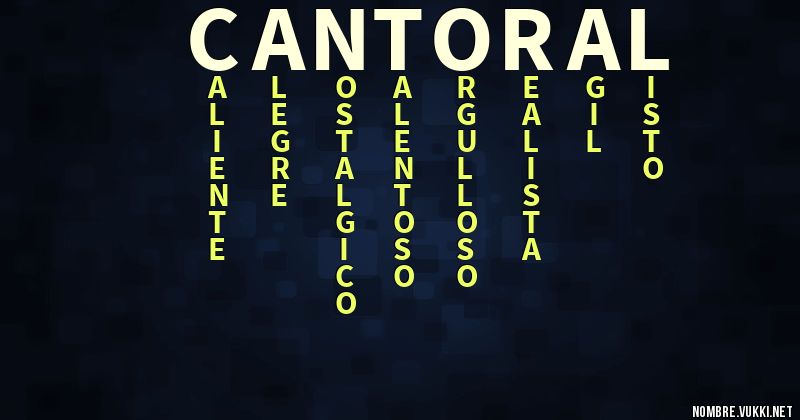 Acróstico cantoral