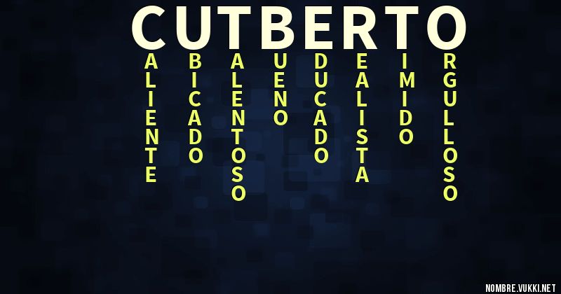 Acróstico cutberto