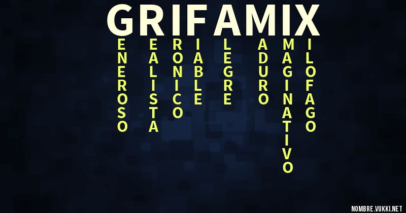 Acróstico grifamix