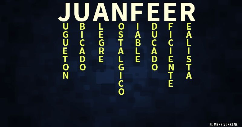 Acróstico juanfeer