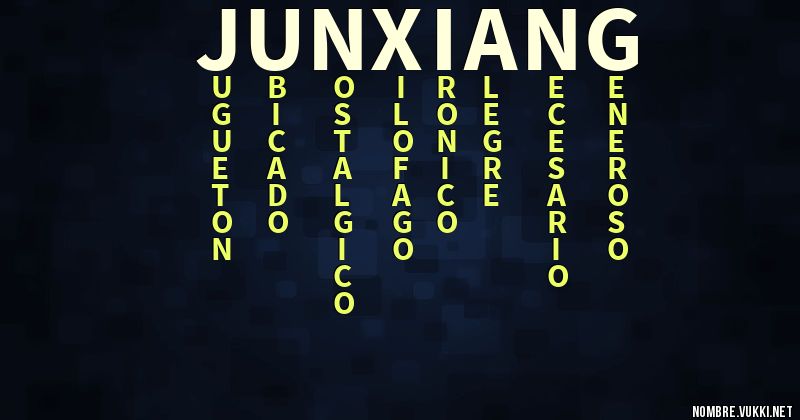 Acróstico junxiang