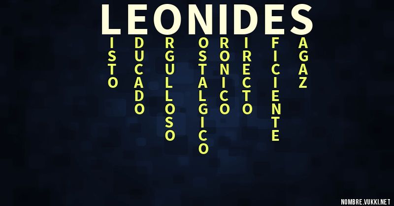 Acróstico leonides