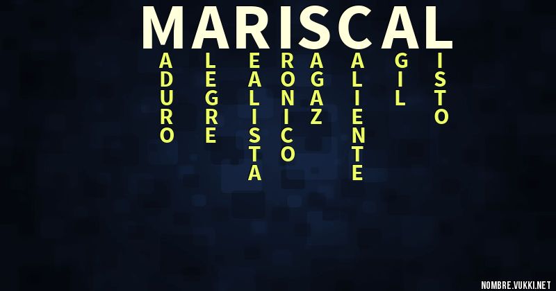 Acróstico mariscal