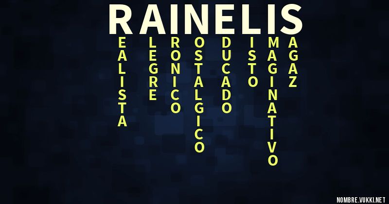 Acróstico rainelis