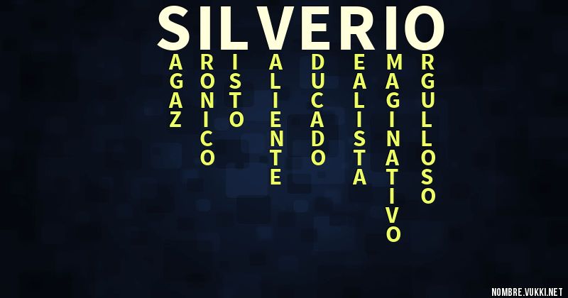 Acróstico silverio