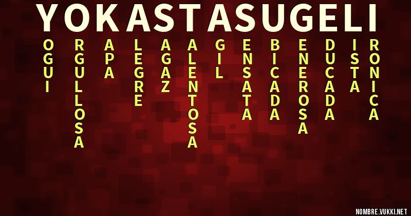 Acróstico yokasta sugeli