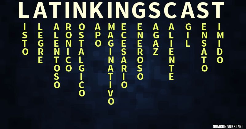 Acróstico latin kings cast