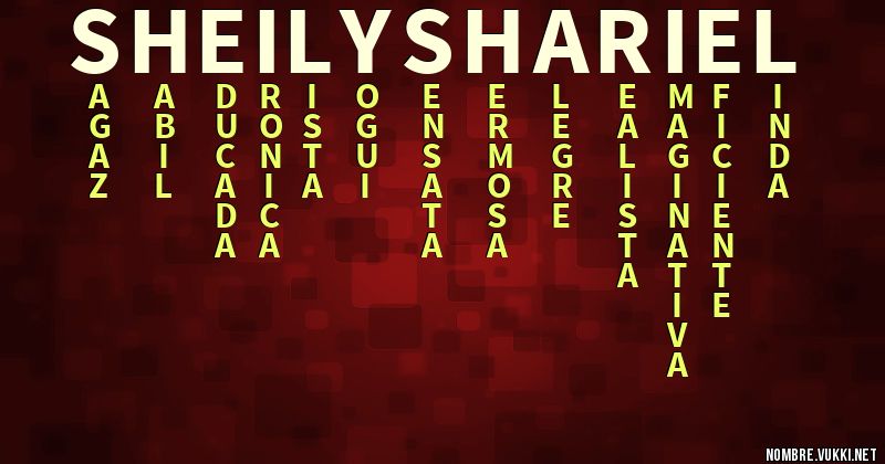 Acróstico sheily shariel