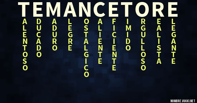 Acróstico temancetore