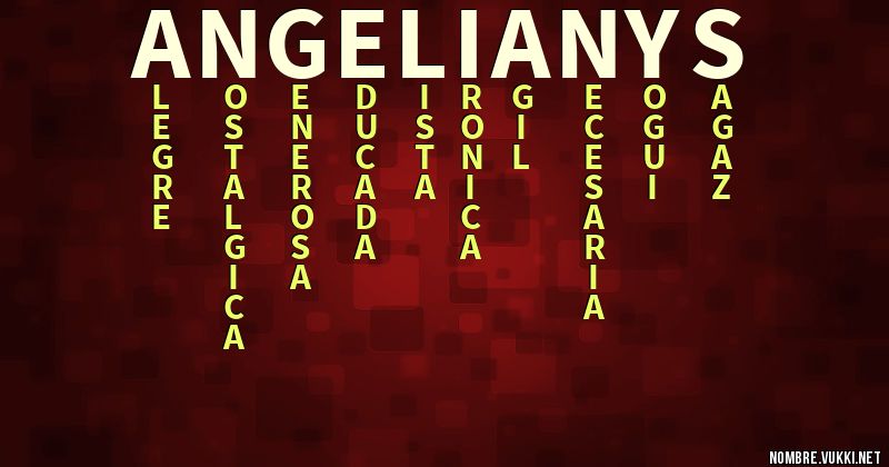 Acróstico angelianys