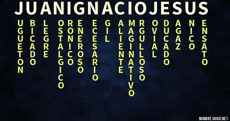 Acróstico juan ignacio jesus