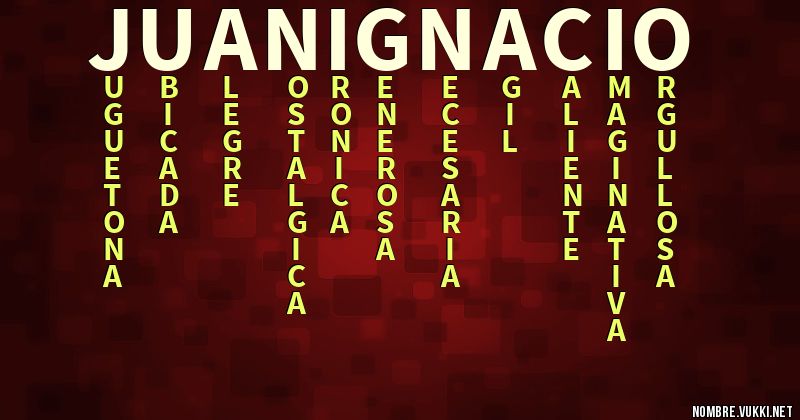 Acróstico juan ignacio