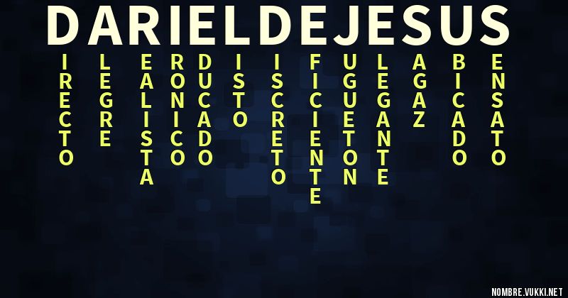 Acróstico dariel de jesús