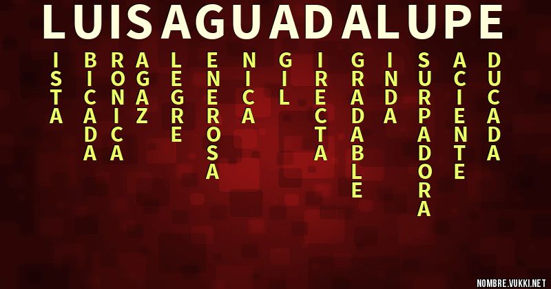 Acróstico luisa guadalupe