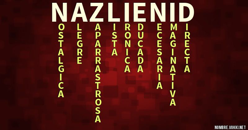 Acróstico nazli enid