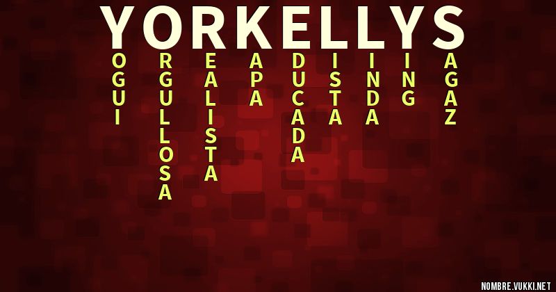 Acróstico yorkellys