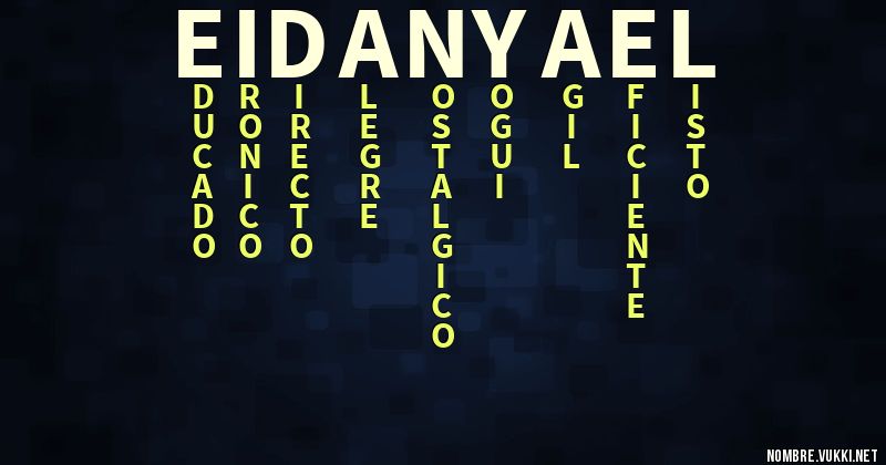 Acróstico eidan yael