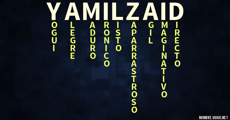 Acróstico yamil zaid
