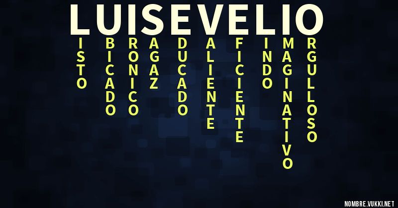 Acróstico luis evelio
