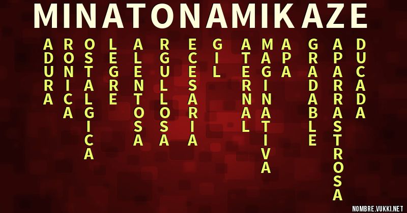 Acróstico minato namikaze