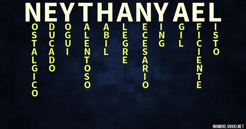 Acróstico neythan yael