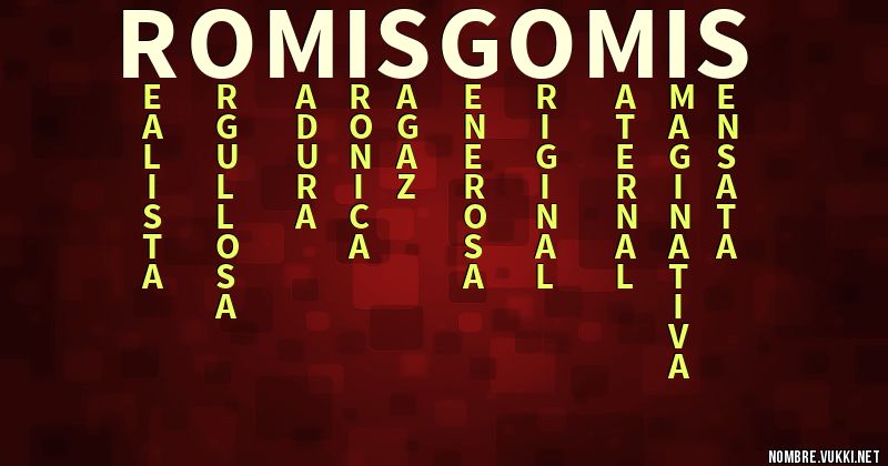 Acróstico romisgomis