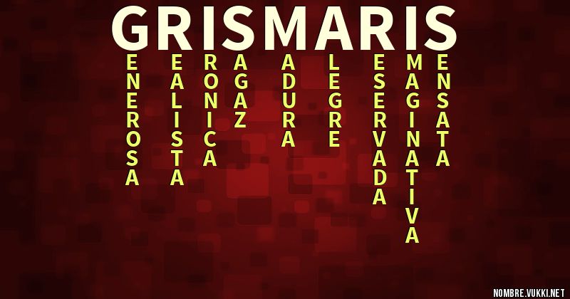 Acróstico grismaris