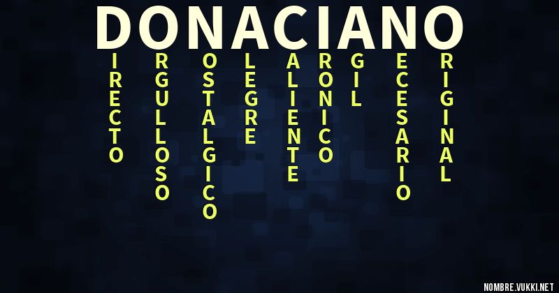Acróstico donaciano