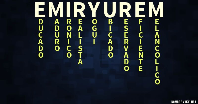 Acróstico emir yurem