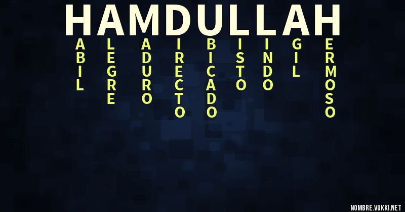 Acróstico hamdullah