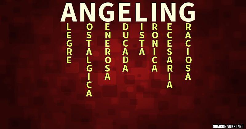 Acróstico angeling