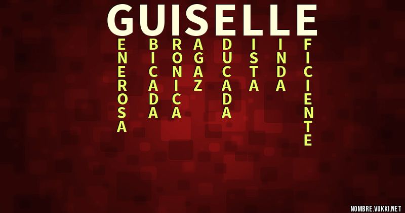 Acróstico guiselle