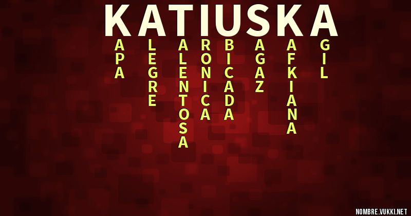 Acróstico katiuska