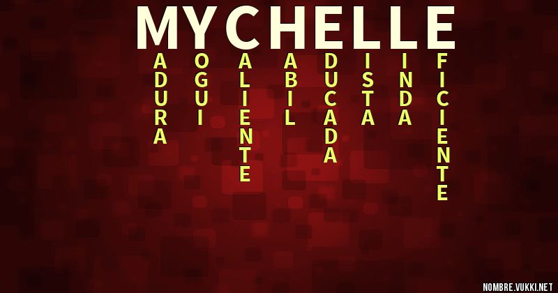 Acróstico mychelle