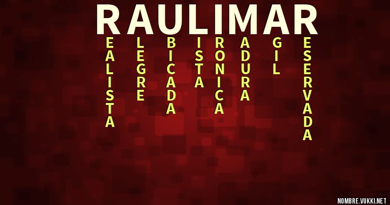 Acróstico raulimar