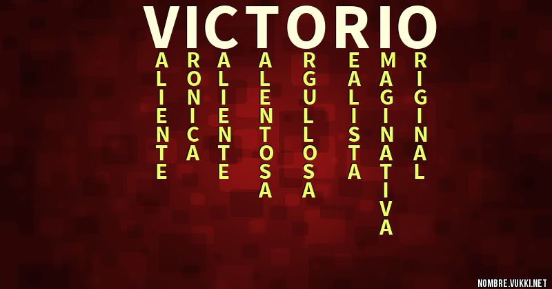 Acróstico victorio