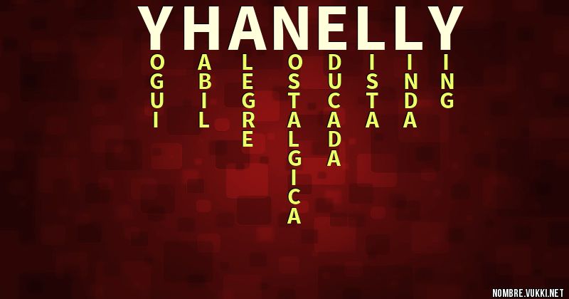 Acróstico yhanelly