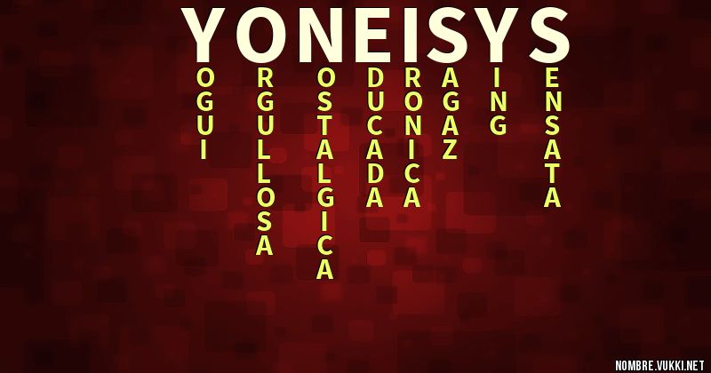 Acróstico yoneisys