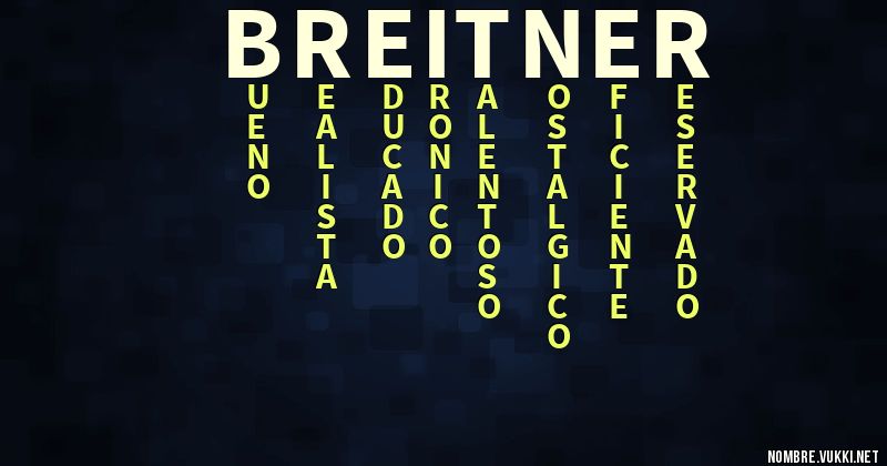 Acróstico breitner