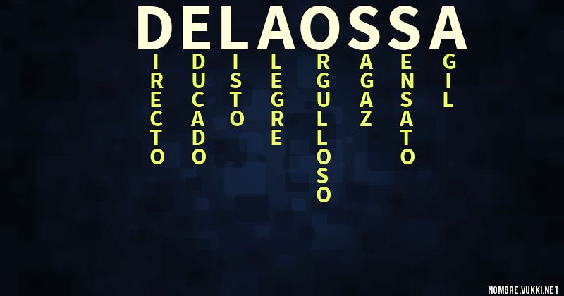 Acróstico delaossa