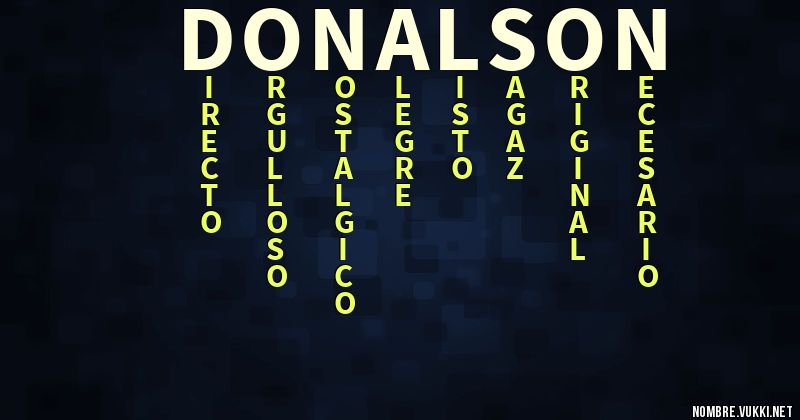 Acróstico donalson