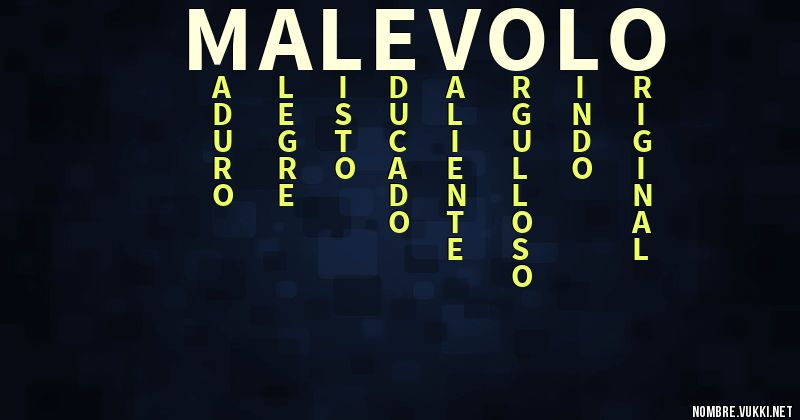Acróstico malevolo