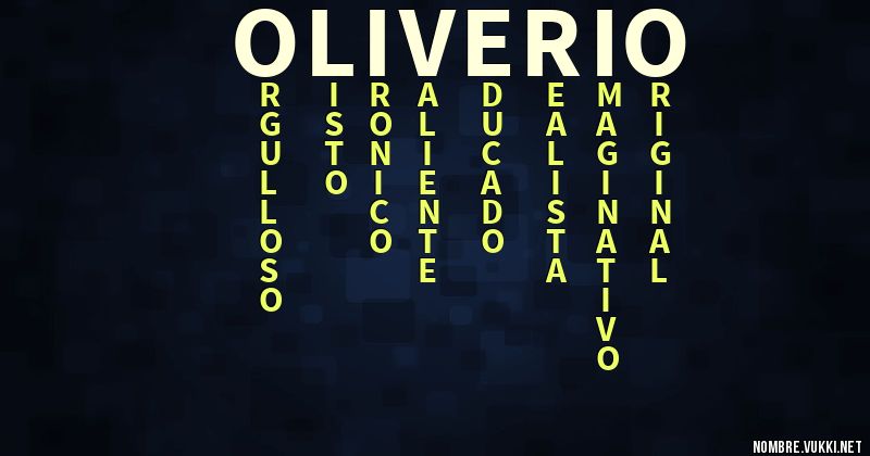 Acróstico oliverio