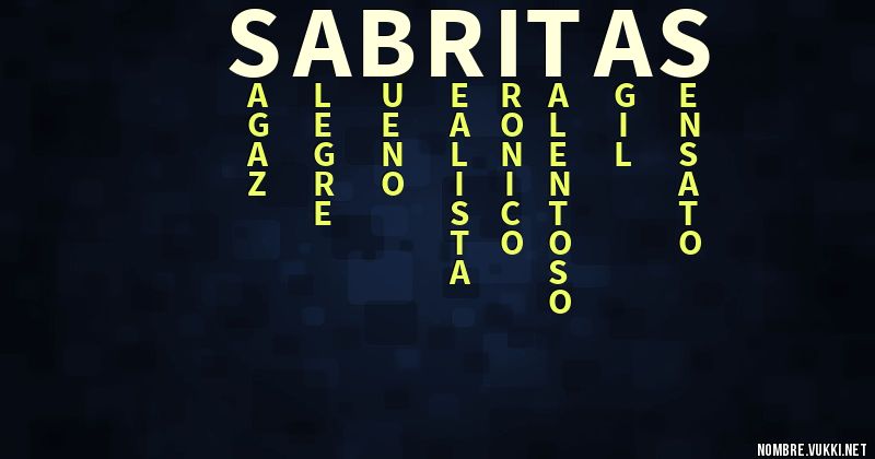 Acróstico sabritas
