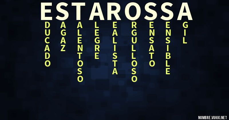 Acróstico estarossa