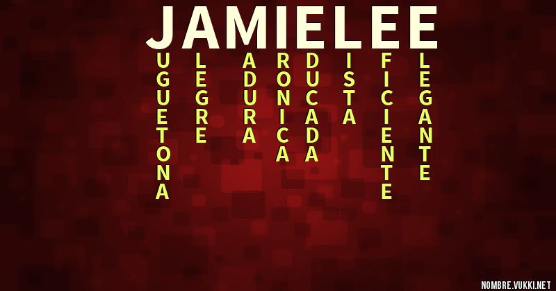Acróstico jamie lee