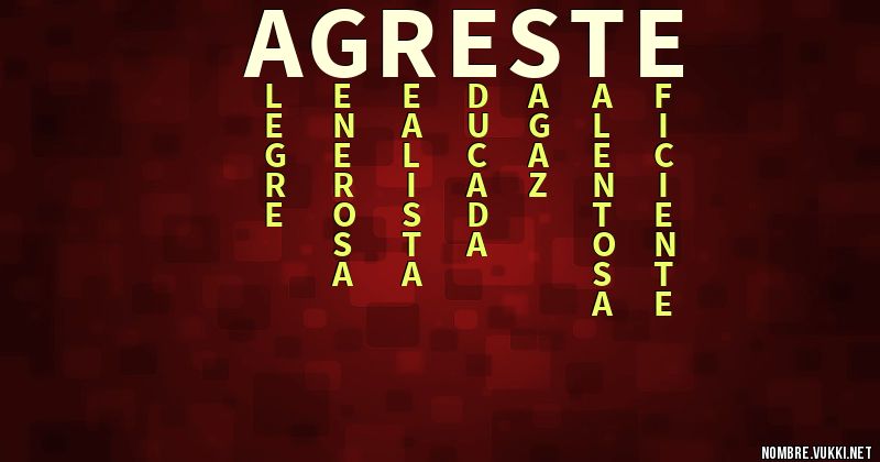 Acróstico agreste