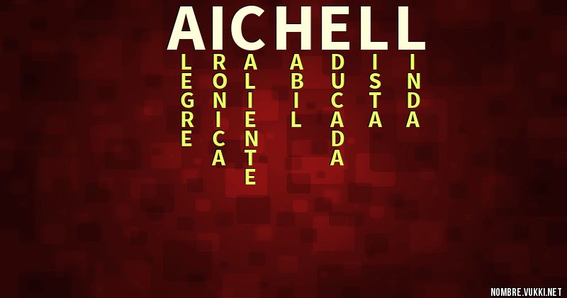 Acróstico aichell