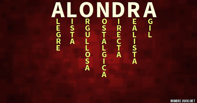 Acróstico alondrÃ¡