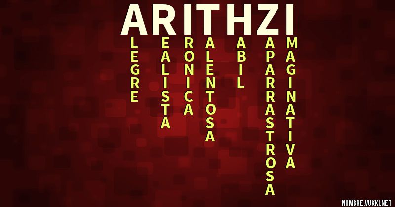 Acróstico arithzi